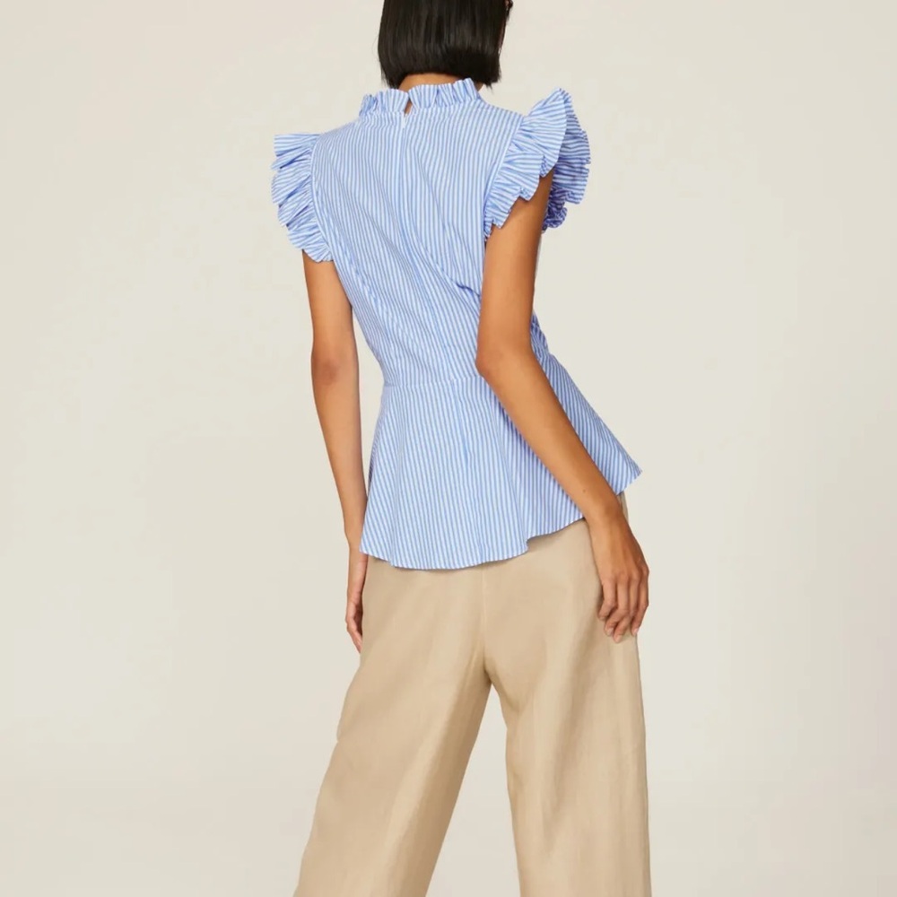 TOME 
Flutter Sleeve Top - Picture 3 of 7